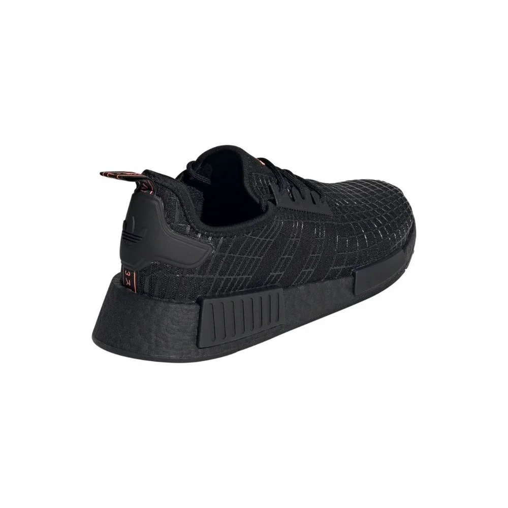 Adidas Nmd_R1 Low Mens Running Shoes Black Beam Orange GX9529 NEW Size 11 - Picture 5 of 6